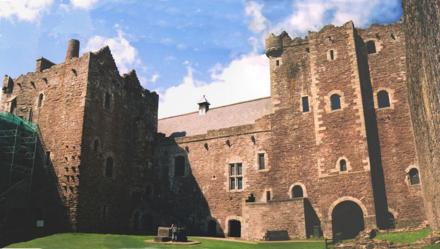 Northern and north-western buildings, Doune Castle