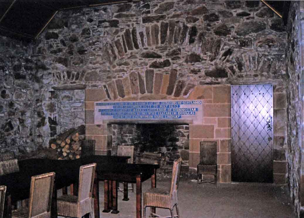 Dunnottar Castle drawing room