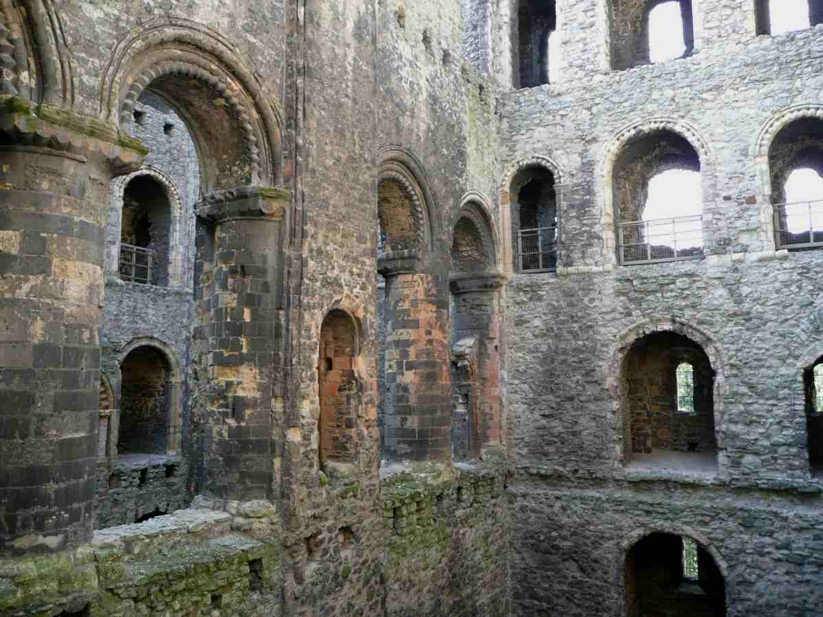 Inside the Keep - The Great Hall, Rochester Castle