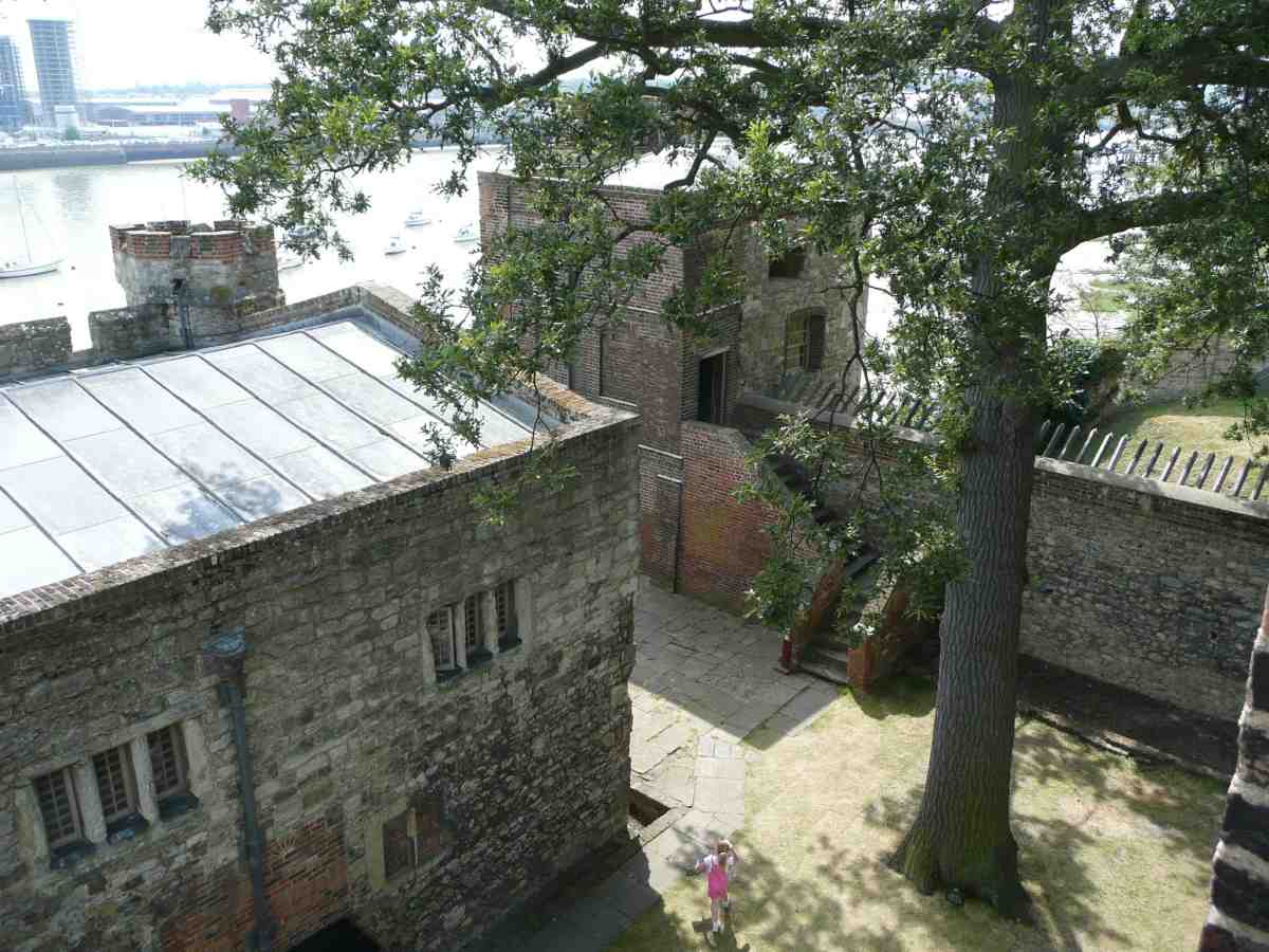 View of the Keep and the South Tower