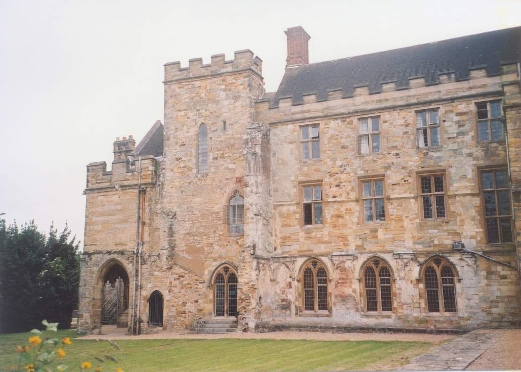 The remains of the Abbots's house, now part of the school