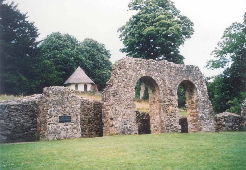 The remains of the Latrine and the Dairy