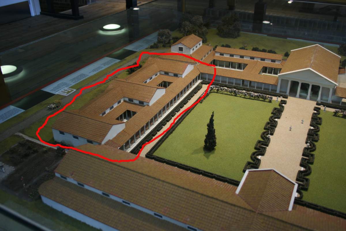 Model of the palace