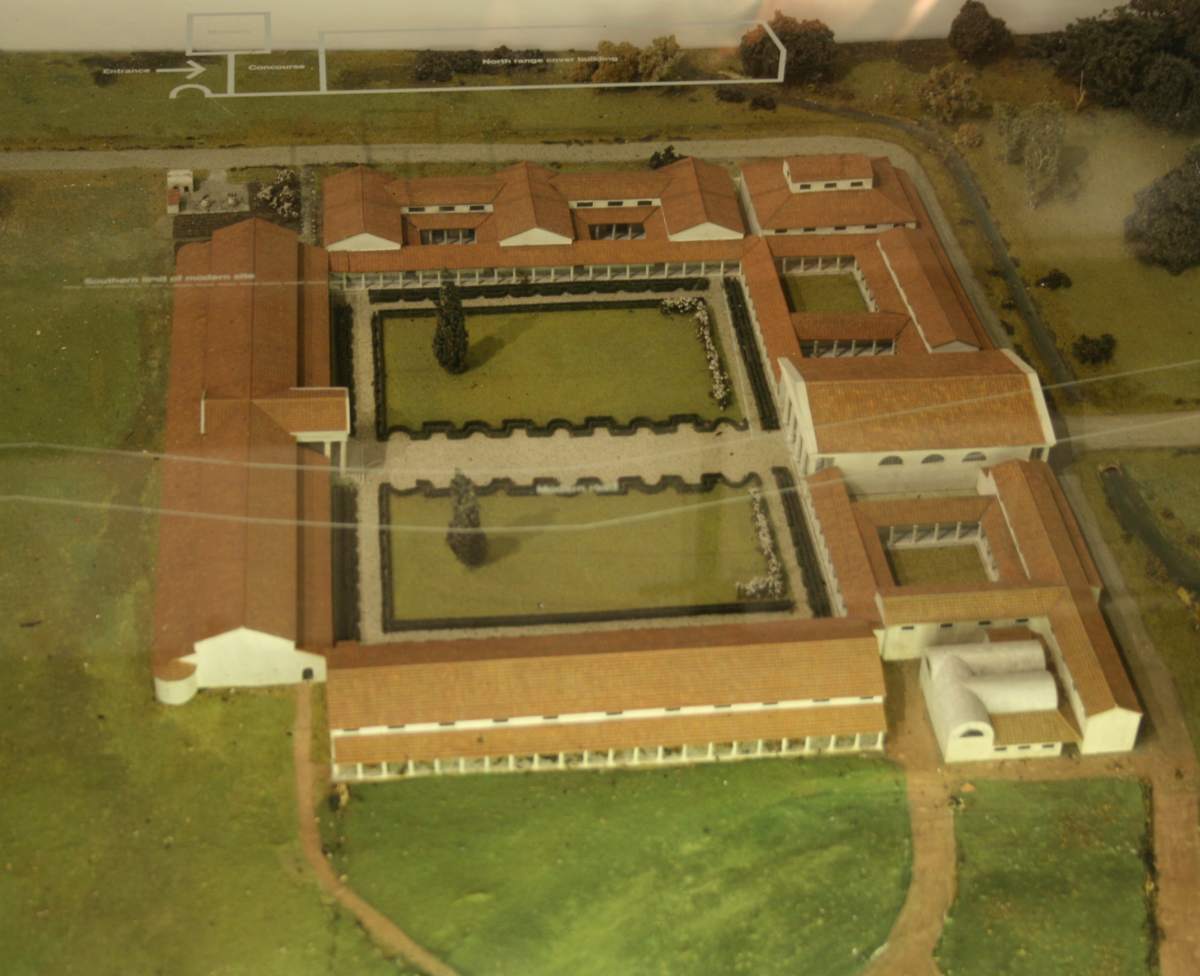 Model of the Fishbourne Roman Palace