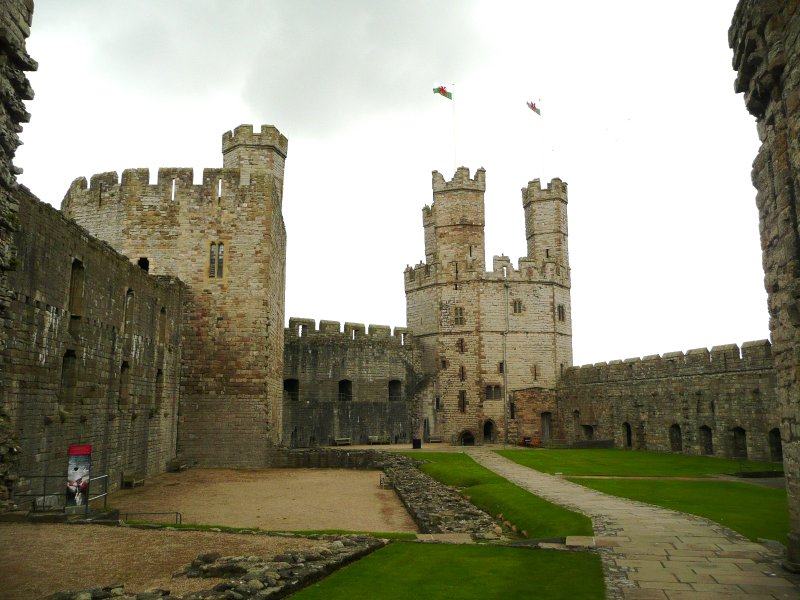 Lower Ward, Caernarfon Castle