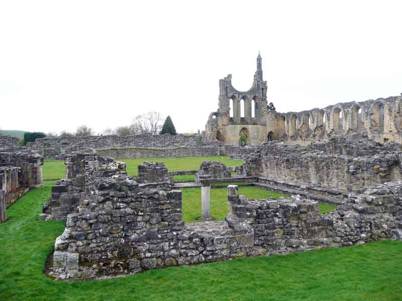 Byland Abbey Chapter house