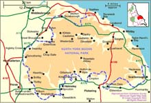 North York Moors Map