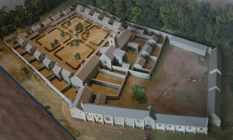 Model of Mount Grace Priory