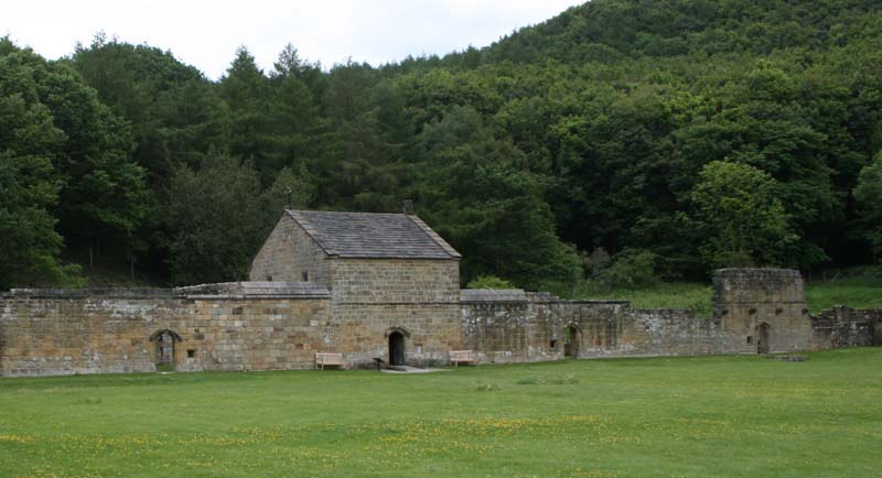 The reconstructed Cell from the cloister