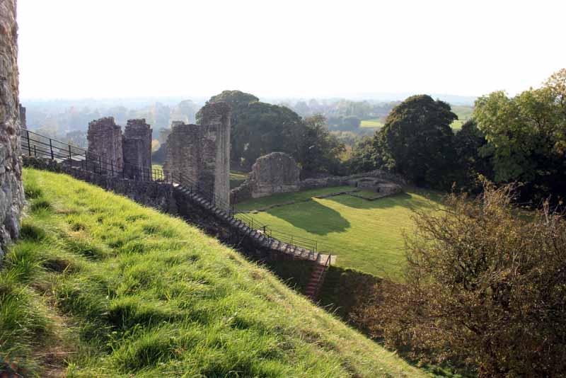 Coleman Tower from the Motte