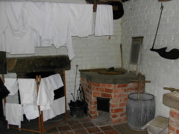 The laundry, Ryedale Folk Museum, 
Hutton-le-Hole, Ryedale, Yorkshire