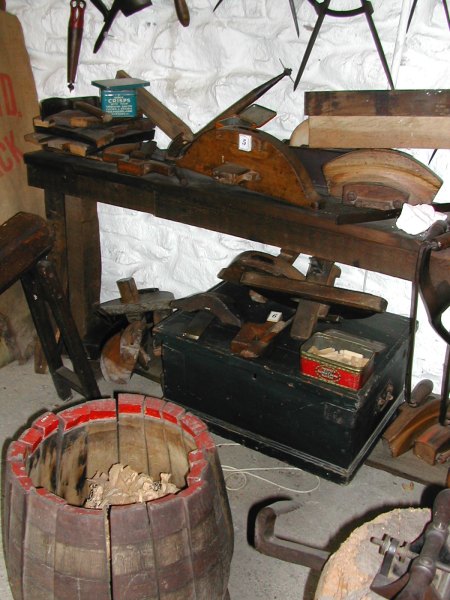 Village Cooper, Ryedale Folk Museum, 
Hutton-le-Hole, Ryedale, Yorkshire