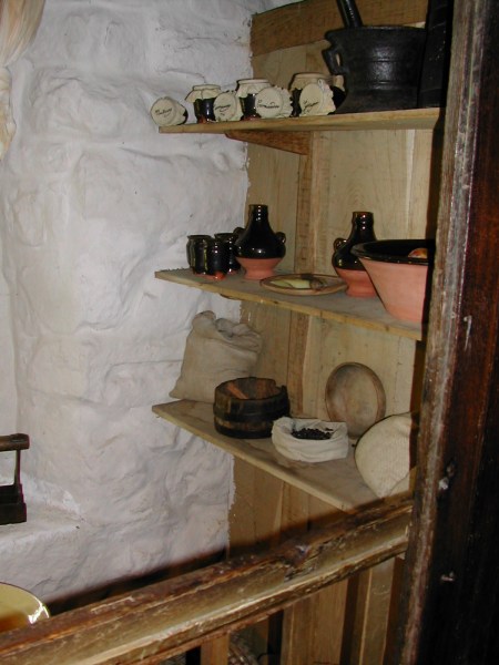 16th Century Cottage, Ryedale Folk Museum, 
Hutton-le-Hole, Ryedale, Yorkshire