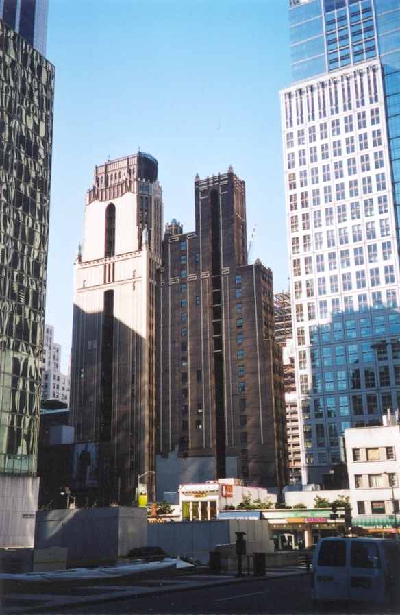 An apartment block just off 6th Avenue