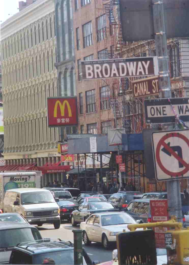 Canal St and Broadway