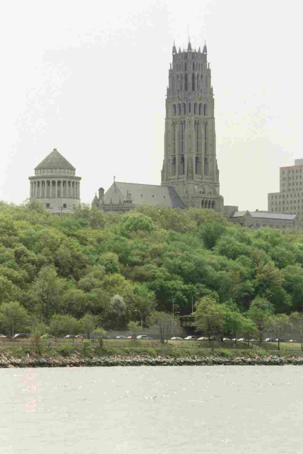 Riverside Church and the George Washington Tomb from the river