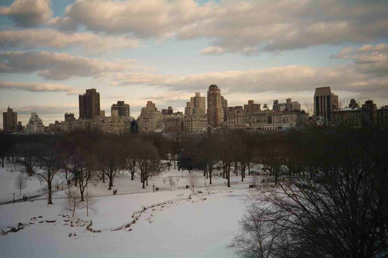 Central park looking South West